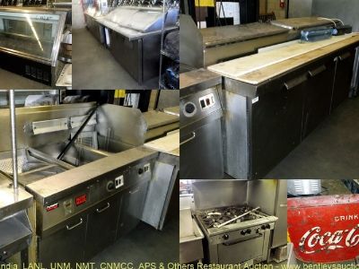 Excess Restaurant Equipment from Hello Deli & Moriarty Schools Auction