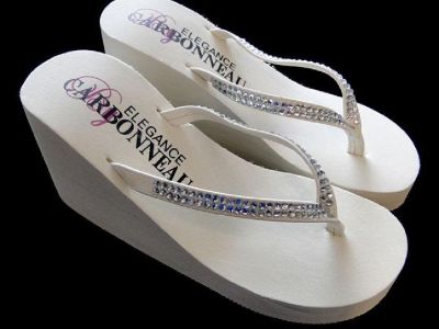 Buy Best Bridal Flip Flops Wedge Online