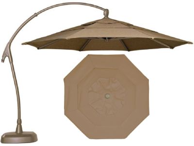 10' octagonal cantilever patio umbrella
