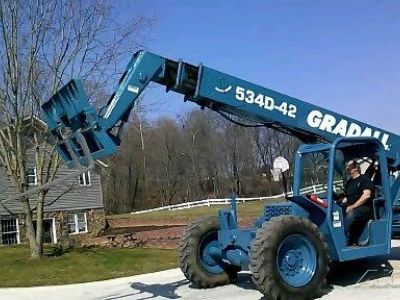 Gradall Telehandler 4x4 Forklift