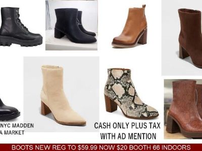 Women's fashion boots save money below cost T W Flea Market