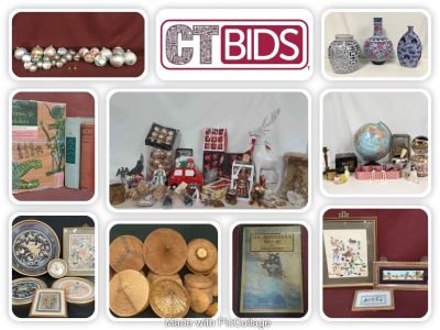 CTBIDS WH Online Auction | December. Vol. 2 | Ends: M-012/11 | PU: W-12/13 9a-2pm | 85713