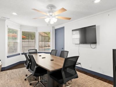 Private Meeting Room for 6 at Apt CoWork at Cottonwood Apartments