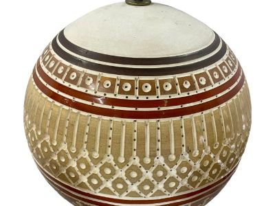 Late 20th Century Martha & Beaumont Mood Large Ceramic Light Globe
