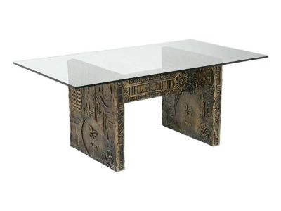 Mid 20th Century Adrian Pearsall Brutalist Goop Dining Table