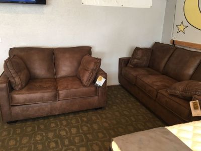 Ashley and Benchcraft Couch set