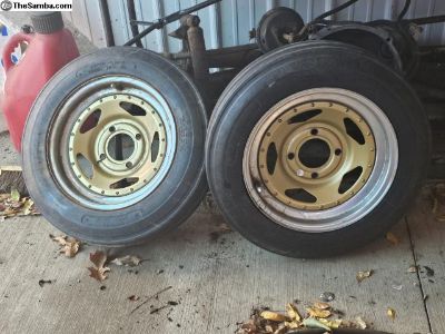 Three rib tires on 4 bolt rims Baja or rail