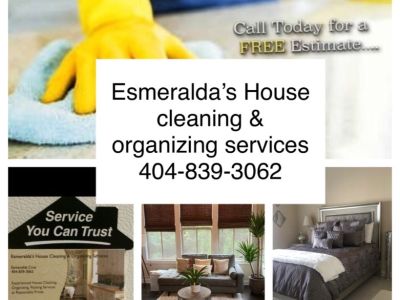 Esmeralda’s house cleaning & organizing services