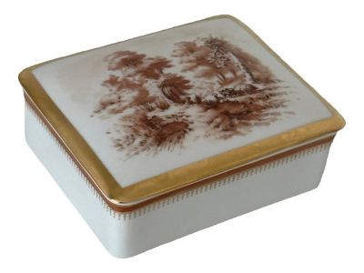 1950s Vista Alegre Trinket Box