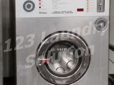 Heavy Duty IPSO Front Load Washer Triple Load PLUS Coin Op Stainless Steel