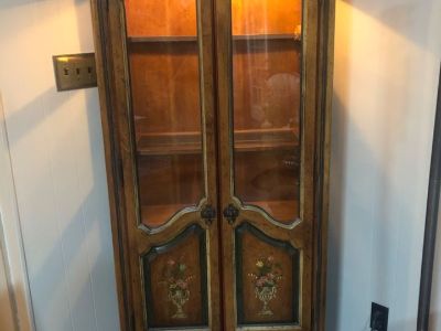 Lot 17 - Lighted Display cabinet