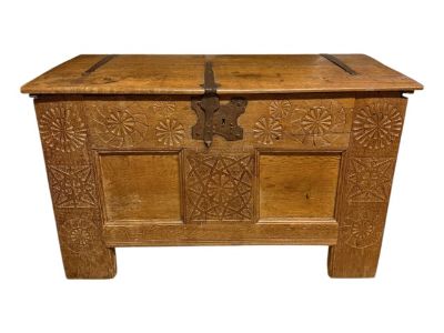 18th Century Dutch Oak Trunk