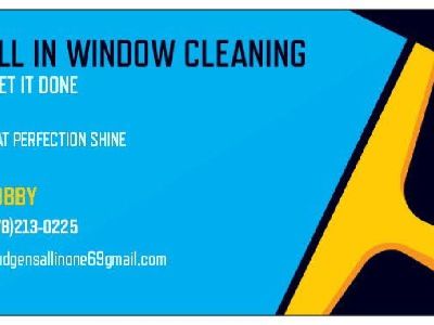 ALL IN ONE WINDOW CLEANING SERVICE