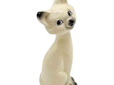 Small Mid Century Siamese Cat Figurine