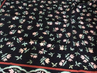 Custom 8x11 hook rug.  Excellent condition