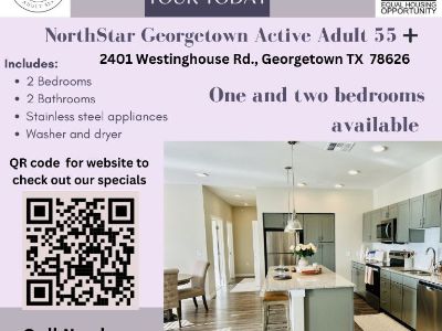 Move Now! Senior housing in a gated community! One Month Free!