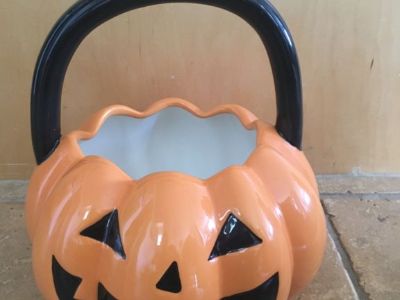 Halloween Jack O Lantern Candy Bowl - BRAND NEW