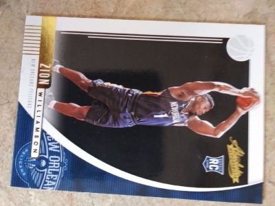2019 panini zion williamson rookie card