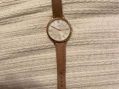 Fossil Ladies Sand Leather Watch