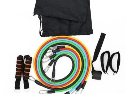 Quality 11pcs/set Pull Rope Fitness Exercises Resistance Bands