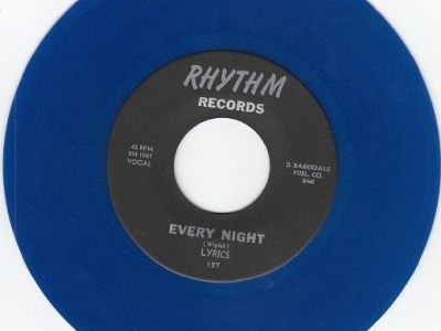 LYRICS ~ Every Night*Mint-45*RARE BLUE WAX !