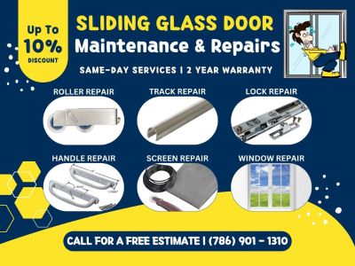 Stuck Doors Call The Sliding Door Experts for Same-Day Repairs!