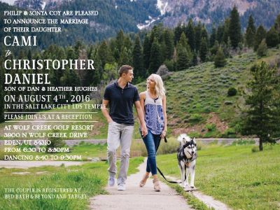 Mormon Wedding Invitations