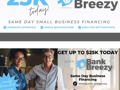 Business Owners Get $25k TODAY