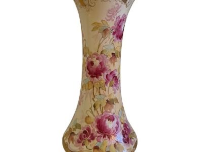 Antique Limoges France Hand-Painted Porcelain Vase