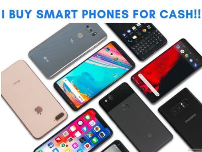 I buy smartphones, tablets, ipods, laptops etc for CASH!