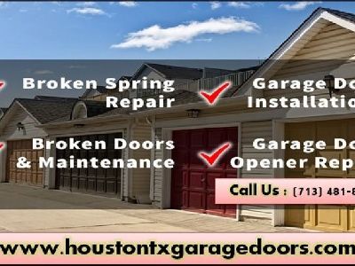 24/7 Emergency Garage Door Repair($25.95) Houston, 77008 Texas