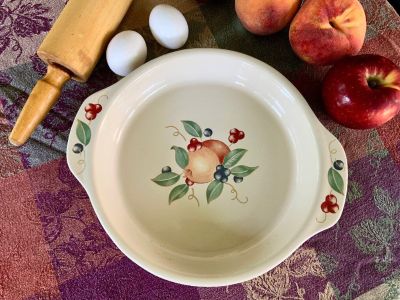 Corelle Coordinates Abundance Stoneware 9" Pie Pan