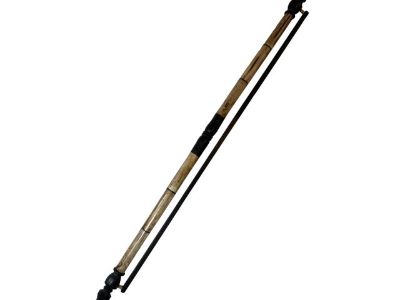 Vintage Bone & Ebony Inlay Tapestry Rod