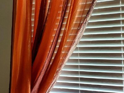 8 Sheer Curtain Panels