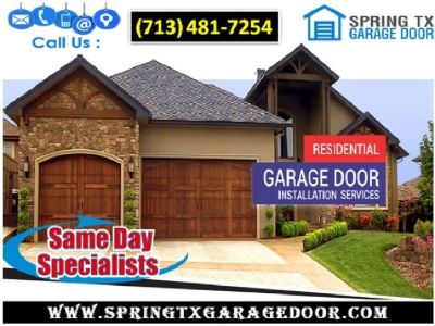 New Garage Door Installation ($25.95) | Spring Houston, 77379 TX