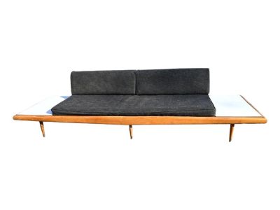 Mid 20th Century Adrian Pearsall Style Long Modernist Couch Table Unit