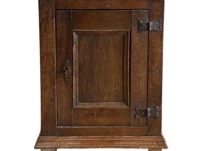 Early 18th Century Antique Dutch Oak Cabinet