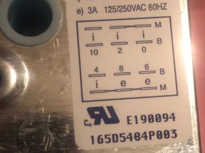 #1624 GE Dishwasher Timer  Part # WD21X10155