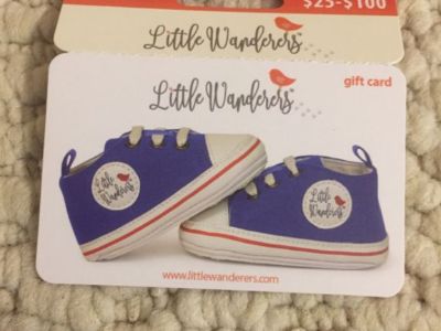 Little Wanderers $60 Gift card