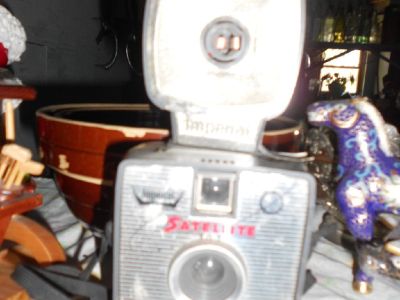 Vintage Camera (Satelite)with Flash attachment $25