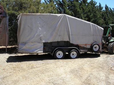 Toy Hauler constructed from a 2008 Texas Bragg trailer