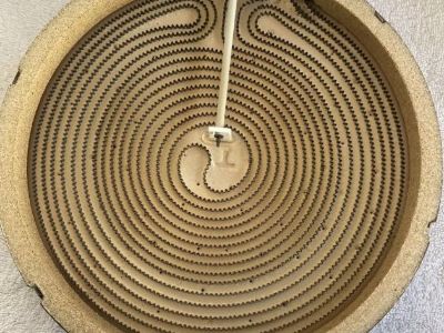 Whirlpool Range  Radiant Dual Element 2400/1000 Watt  9 7/8" Inches  Part # 7406P367-60 74008897