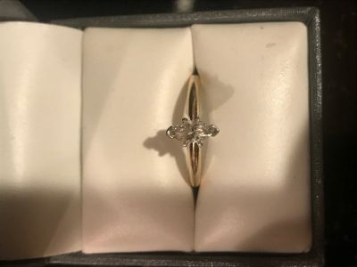 1/3  carat Diamond 14K ring - $750 (OWINGS MILLS) hide this posting