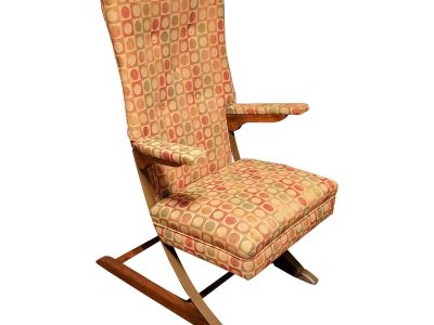 Early 20th Century McKay Art Deco Springer Chair