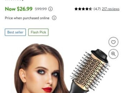 Big blowdrying stying brush