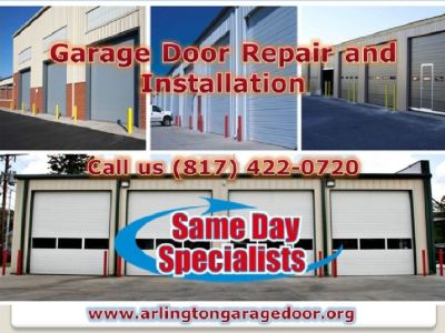 Same Day | Garage Door Installation Service ($25.95) Arlington, TX