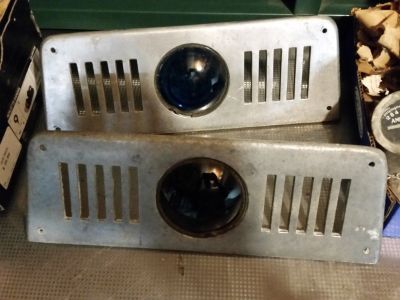 HOT ROD RAT CAR TRUCK TRAIN MARKER LIGHTS LIBERTY RARE HOOD