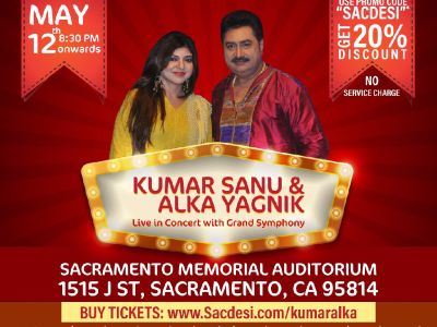 Kumar Sanu & Alka Yagnik Live in Concert - Sacramento