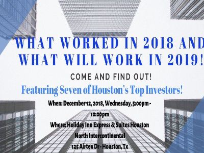 713 REIA Presents: WHAT WORKED IN 2018 AND WHAT WILL WORK IN 2019!