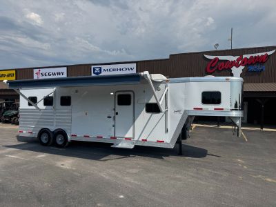 2013 Exiss 8310 Three Horse LQ Trailer Gooseneck Trailers Cuba, MO